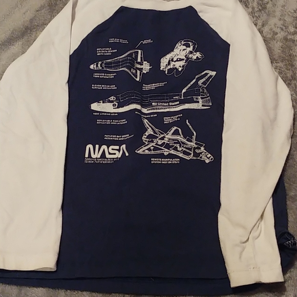 nasa baseball tee